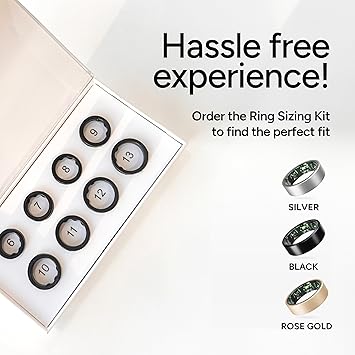 Gabit Smart Ring Sleep Fitness Nutrition Stress Buy Sizing Kit First AI Health Coach_3