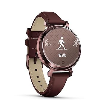 Garmin Lily 2 Small and Stylish Smartwatch Hidden Display Patterned Lens Up to 5 Days Battery Life Mulberry_3