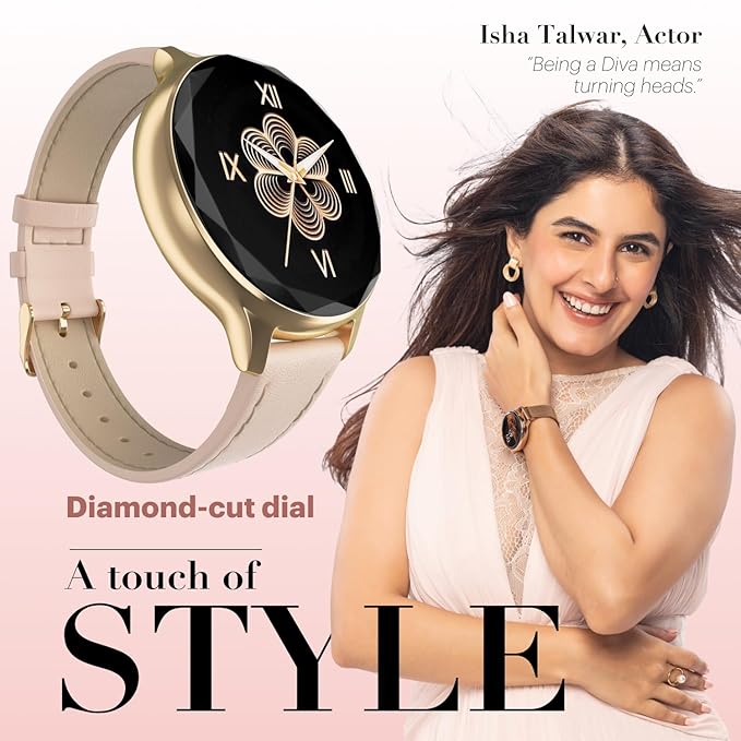 Noise Diva Smartwatch with Diamond Cut dial_3