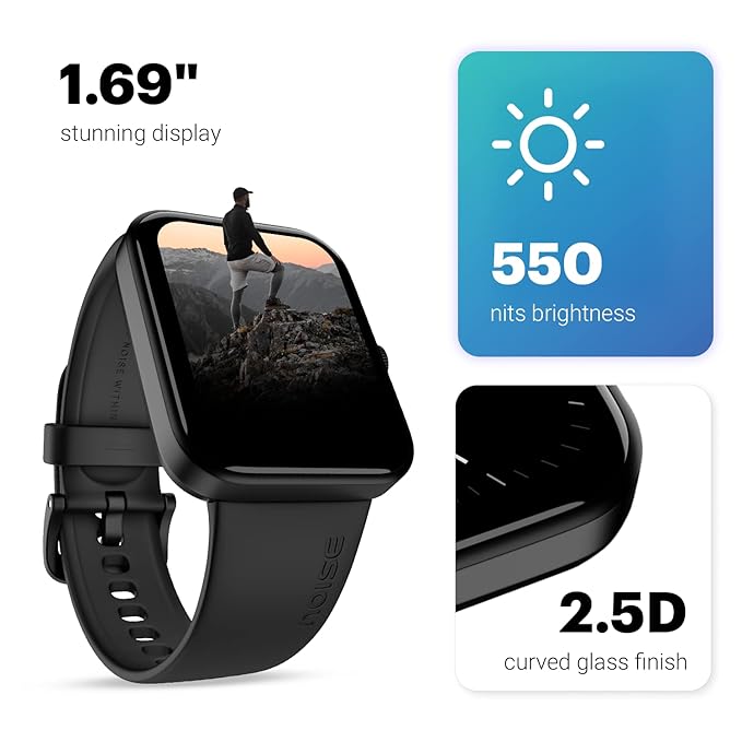 Noise Pulse Go Buzz Smart Watch with Advanced Bluetooth Calling Sports Mode with Auto Detection_2