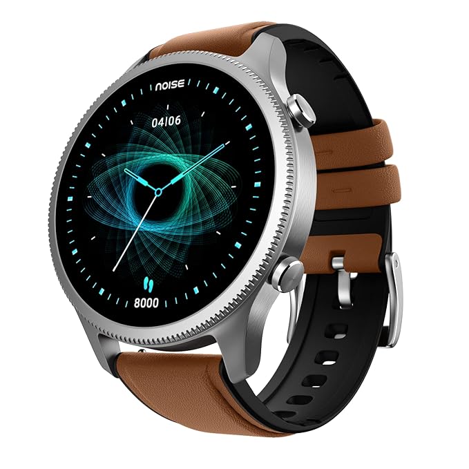 NoiseFit Halo AMOLED Display Bluetooth Calling Round Dial Smart Watch_1