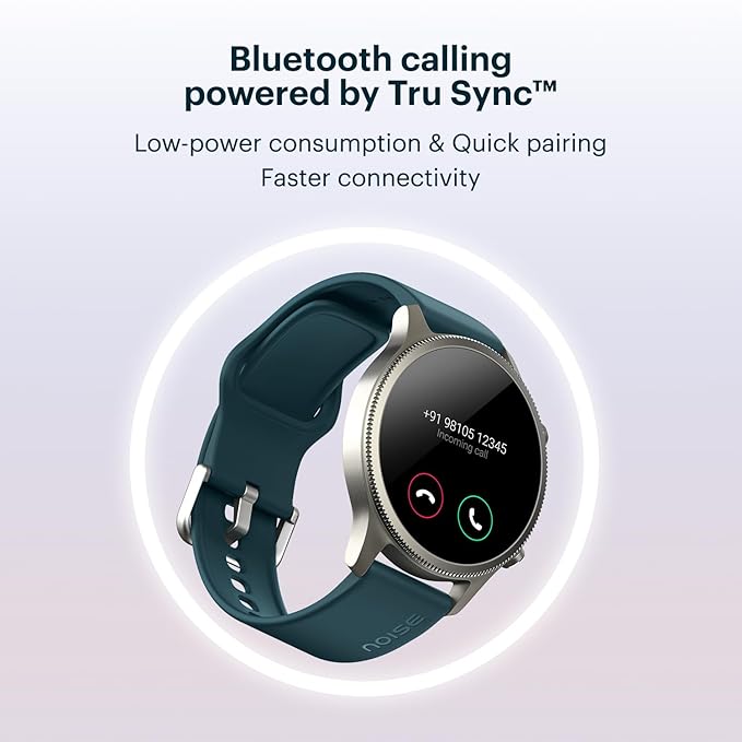 NoiseFit Halo AMOLED Display Bluetooth Calling Round Dial Smart Watch_3