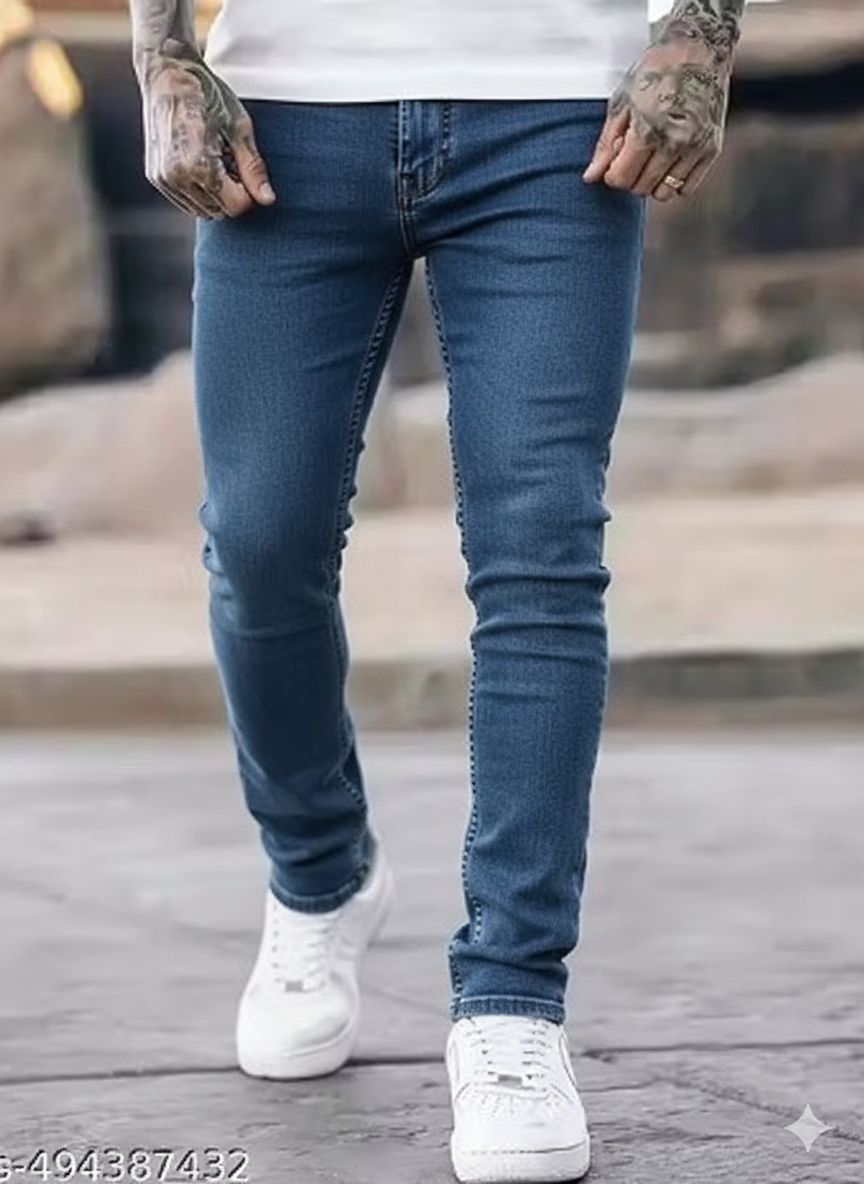 Plain Jeans For Men
