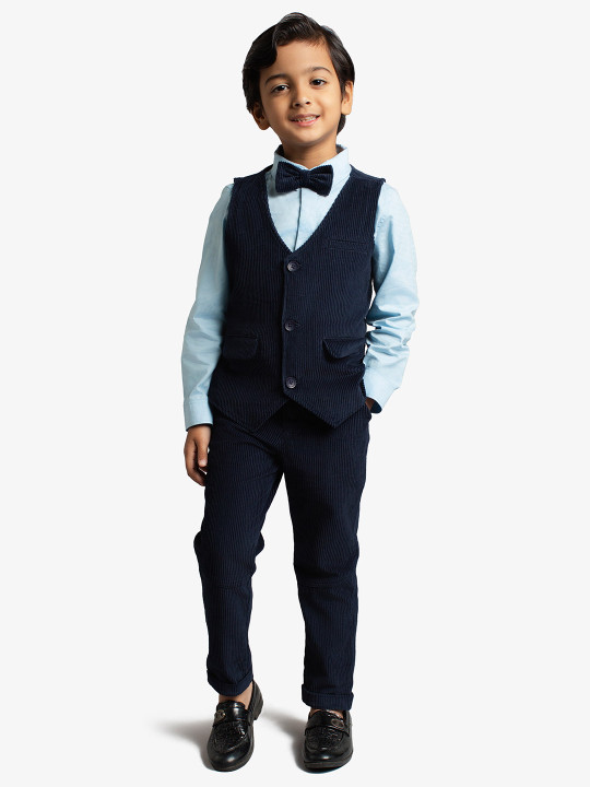 Boys 4-Piece Pure Cotton Party Suit