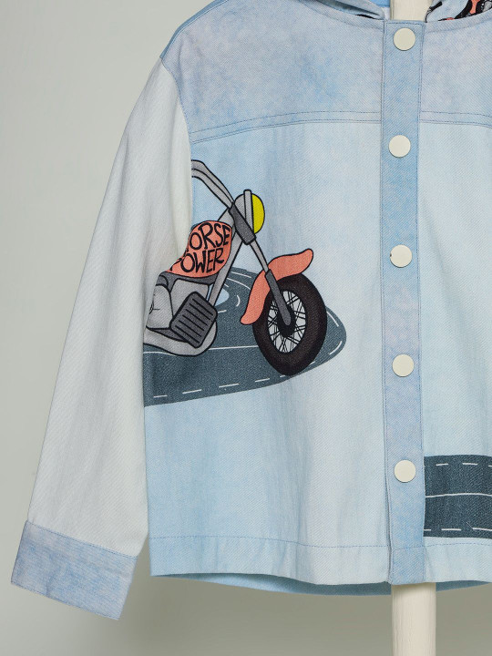 Boys Printed Casual Shirt