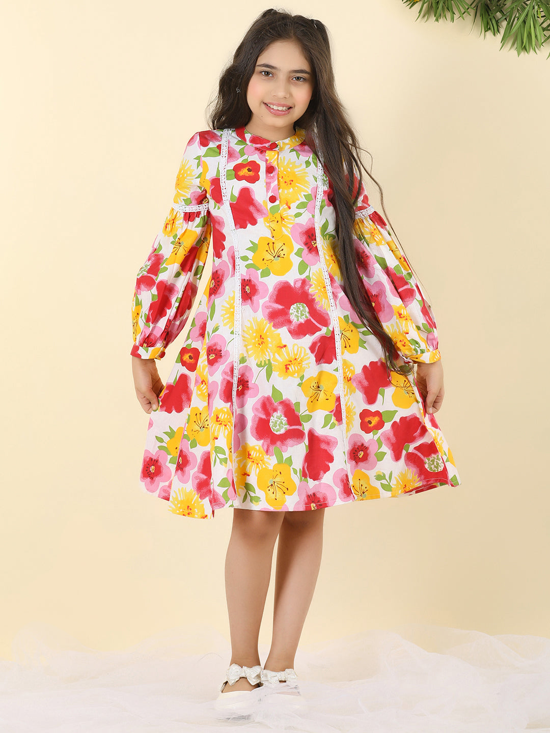 Girls Printed Dress