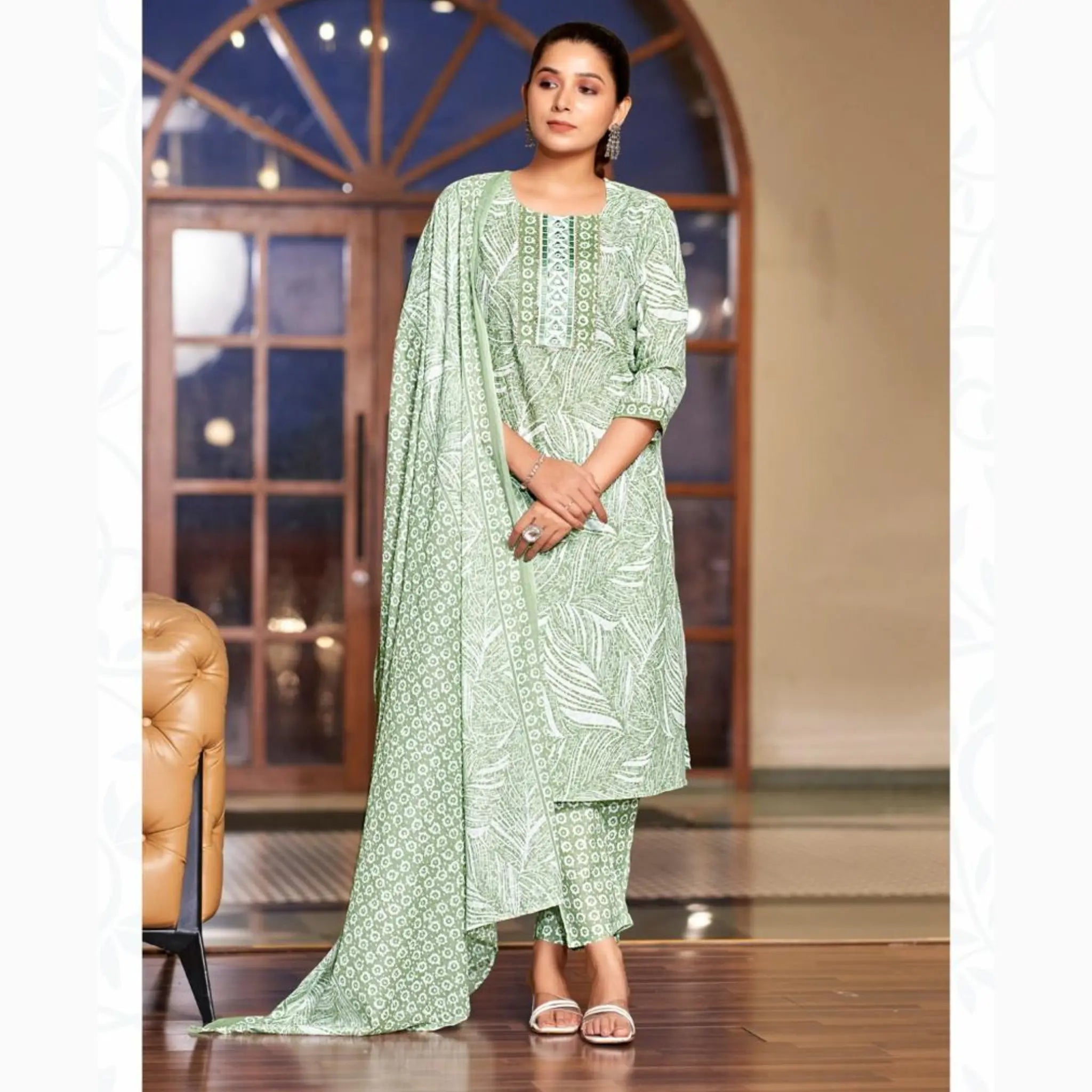 Meera Printed Suit  PISTA