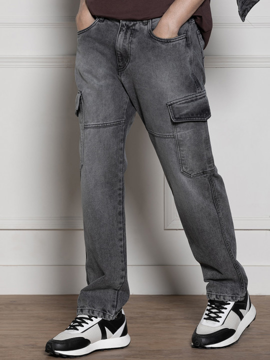 Men Relaxed Fit Light Fade