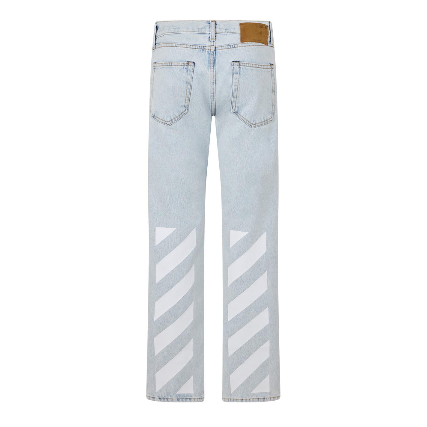Men White Denim Jeans