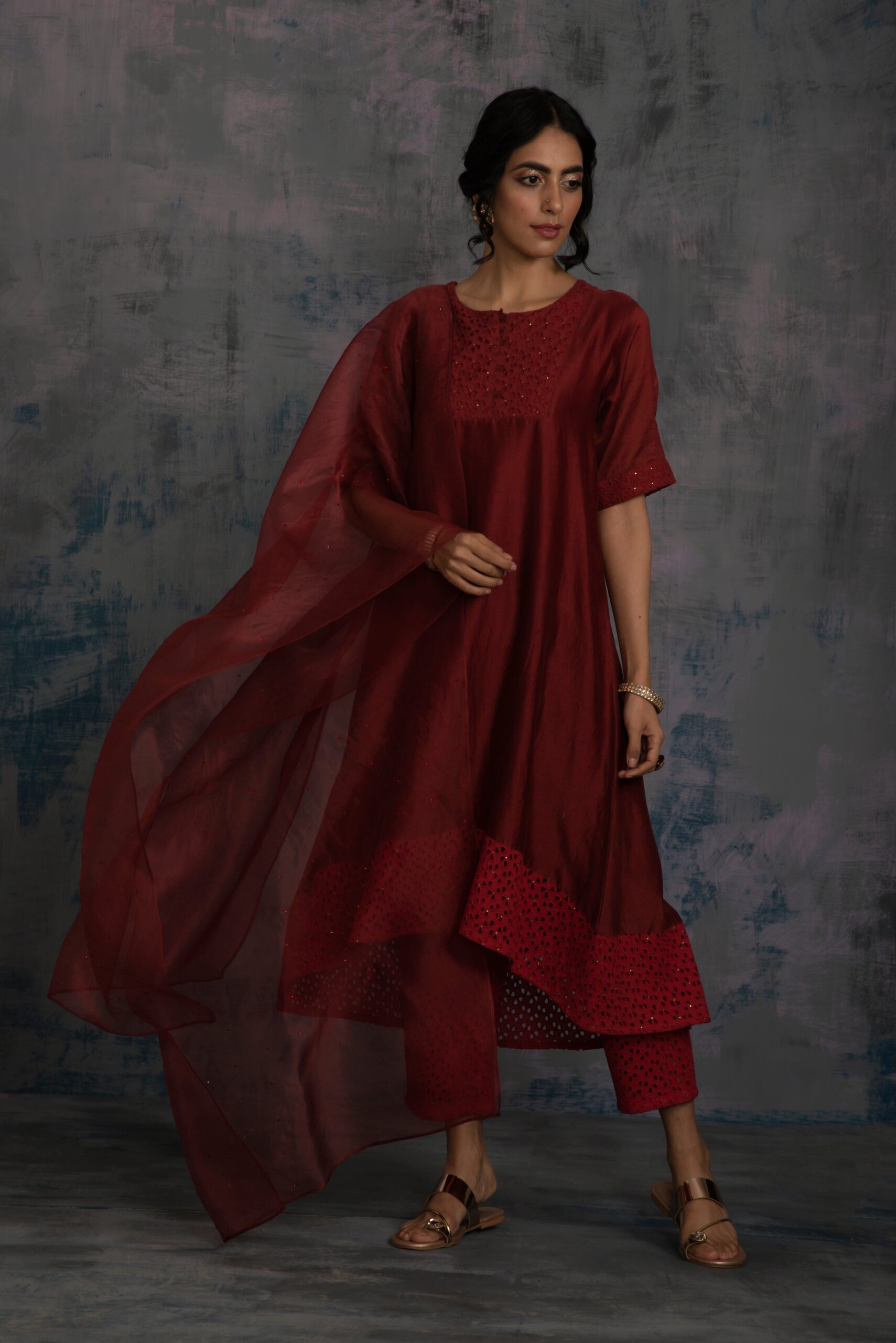 Women High-Low Kurta Suit