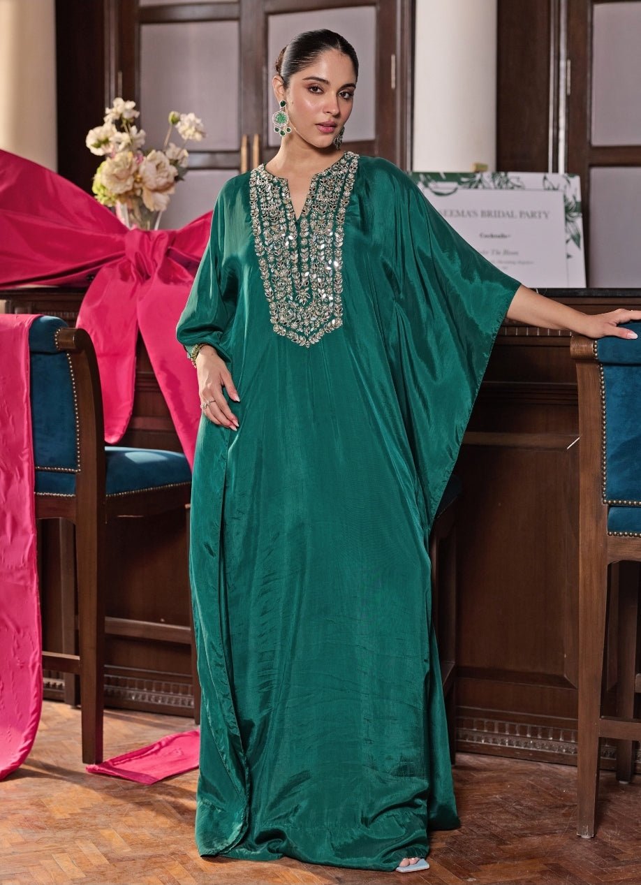 Women Kaftan Style Suit Set