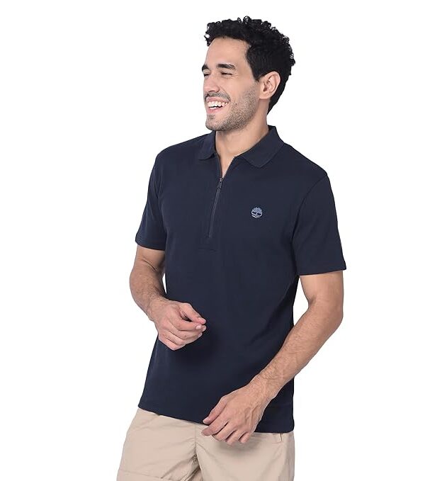 Timberland Men Regular Fit Short Sleeve Polo T-Shirt