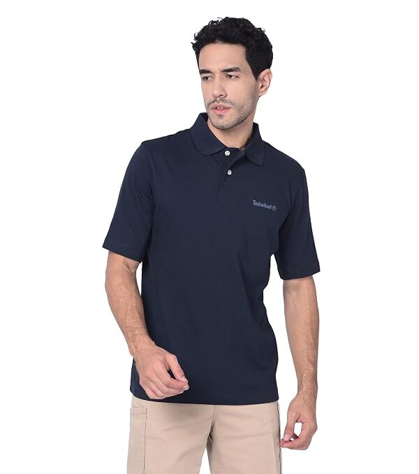 Timberland Men Regular Fit Short Sleeve Polo T-Shirt